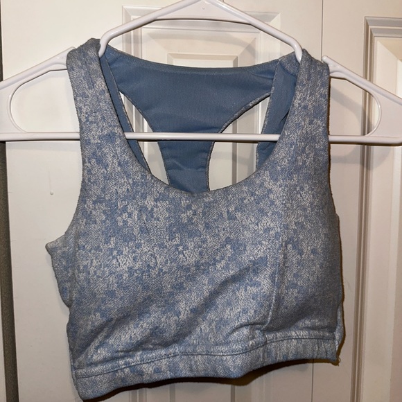 Xs light blue GymShark Sports Bra - Picture 1 of 3